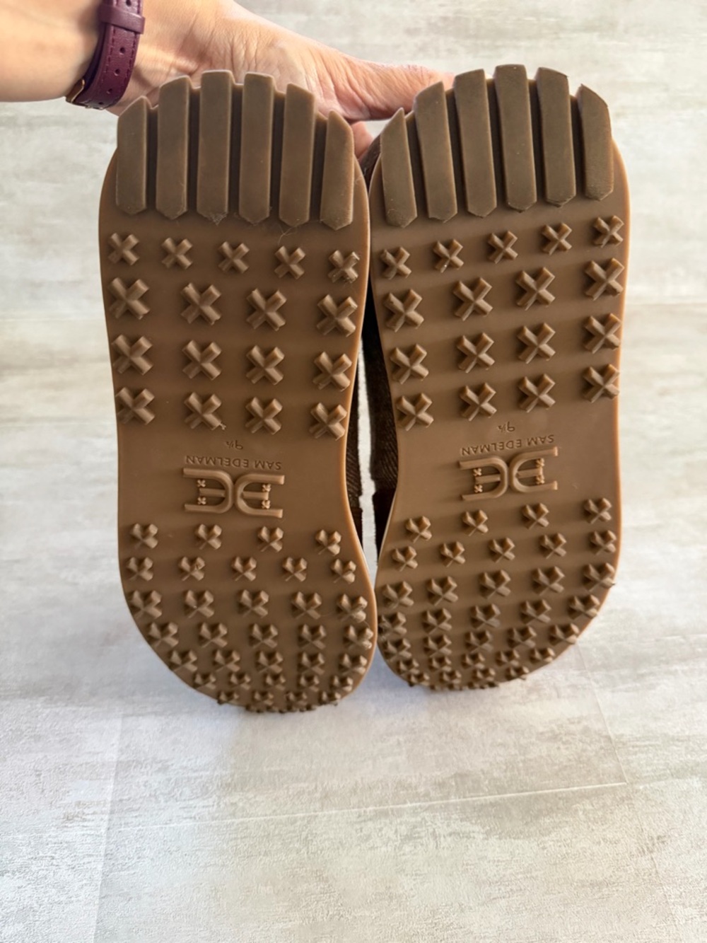 Sam Edelman Tweed Sneakers – Brown/Beige 9.5 - Picture 5 of 8